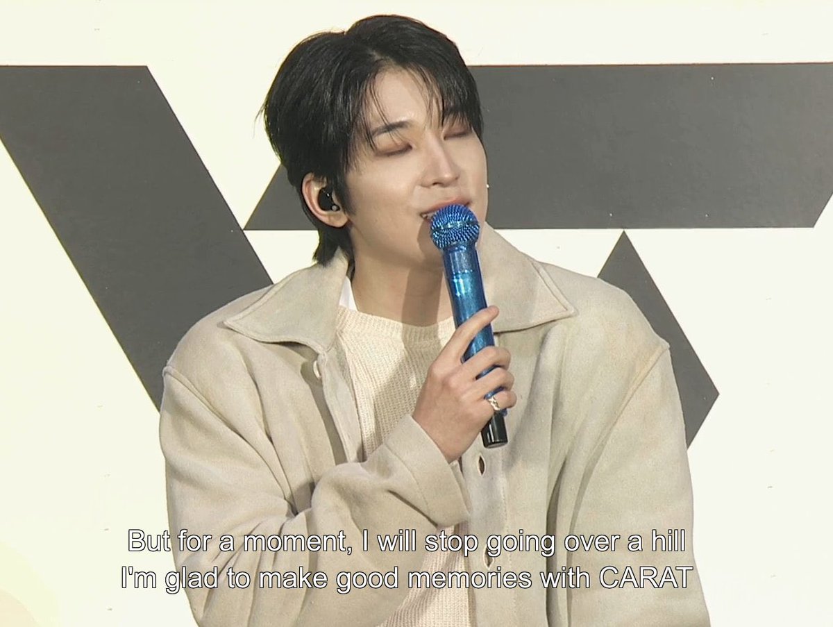 kwaninonie's tweet photo. "but for a moment, i will stop going over a hill, i'm glad to make good memories with CARAT. i think i'll be able to go and come back safely."

COME BACK SAFELY, OUR WONWOO! WE'RE SURELY GONNA MISS YOU! 🥹🤍 https://t.co/HUXuu644kS