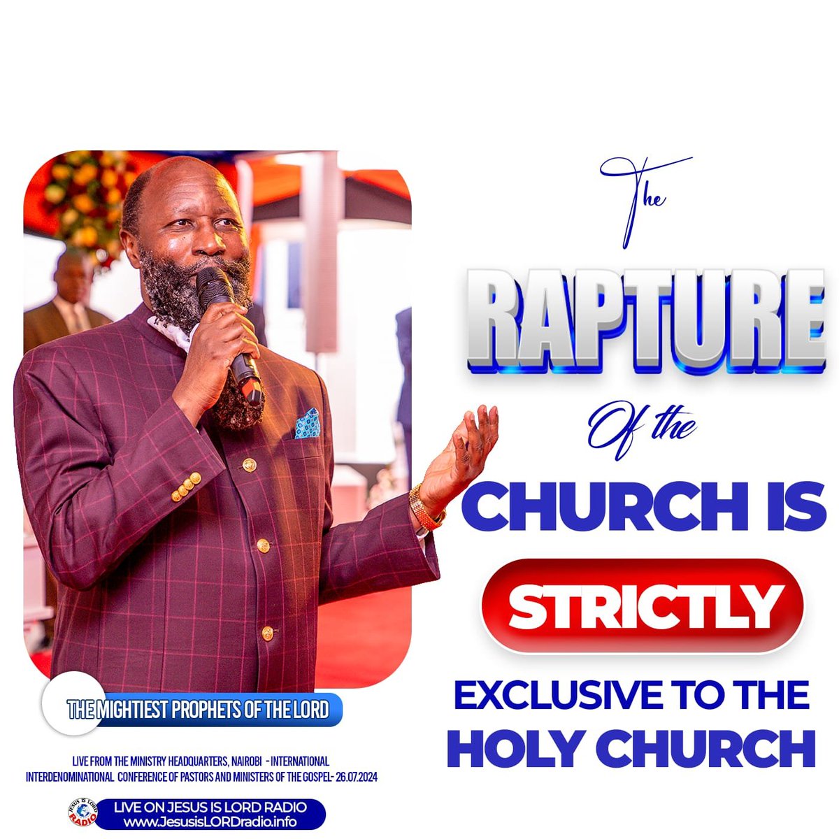 #EndTimeConnection

THE PROMISES THAT GOD HAS GIVEN TO THE CHURCH:

1.Glorious reunion with CHRIST.

2.Inheritence in HIS Kingdom.

3.Eternal life.

4.To appear in glory with JESUS.

5.To rescue her from the coming wrath.

6.Crowns and