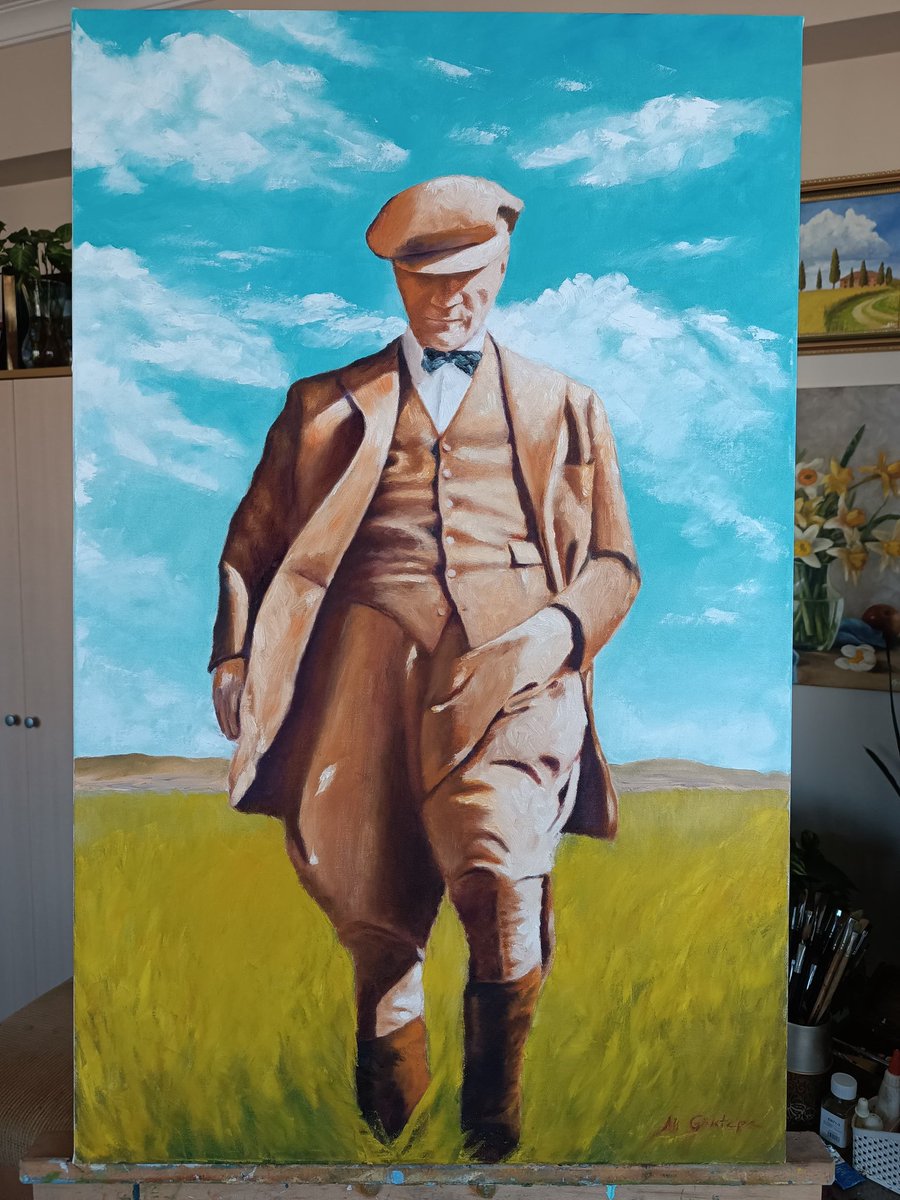 80x50 tuval üzerine yağlı boya çalışmam