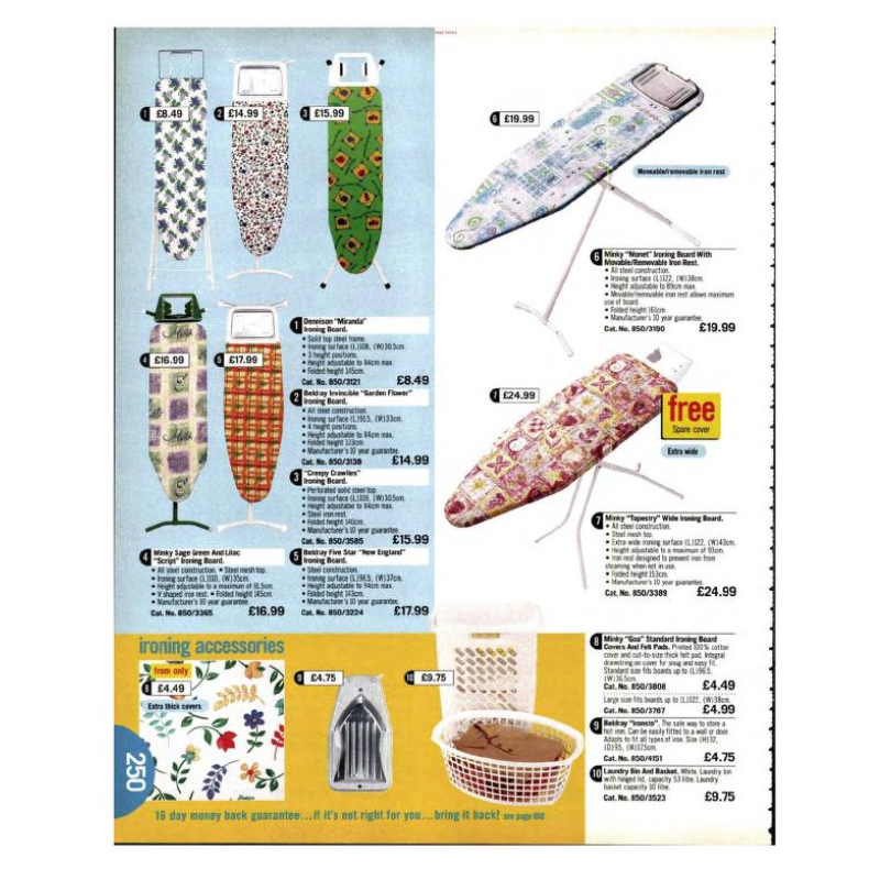 hotukdeals's tweet photo. Who remembers shopping at Argos 25 years ago? (TWENTY FIVE YEARS! 😳) We had it so good with Nicam stereo TVs delivered in 7-14 days 😂 and who remembers ironing boards? 🤪 https://t.co/m3Iv73LlvS
