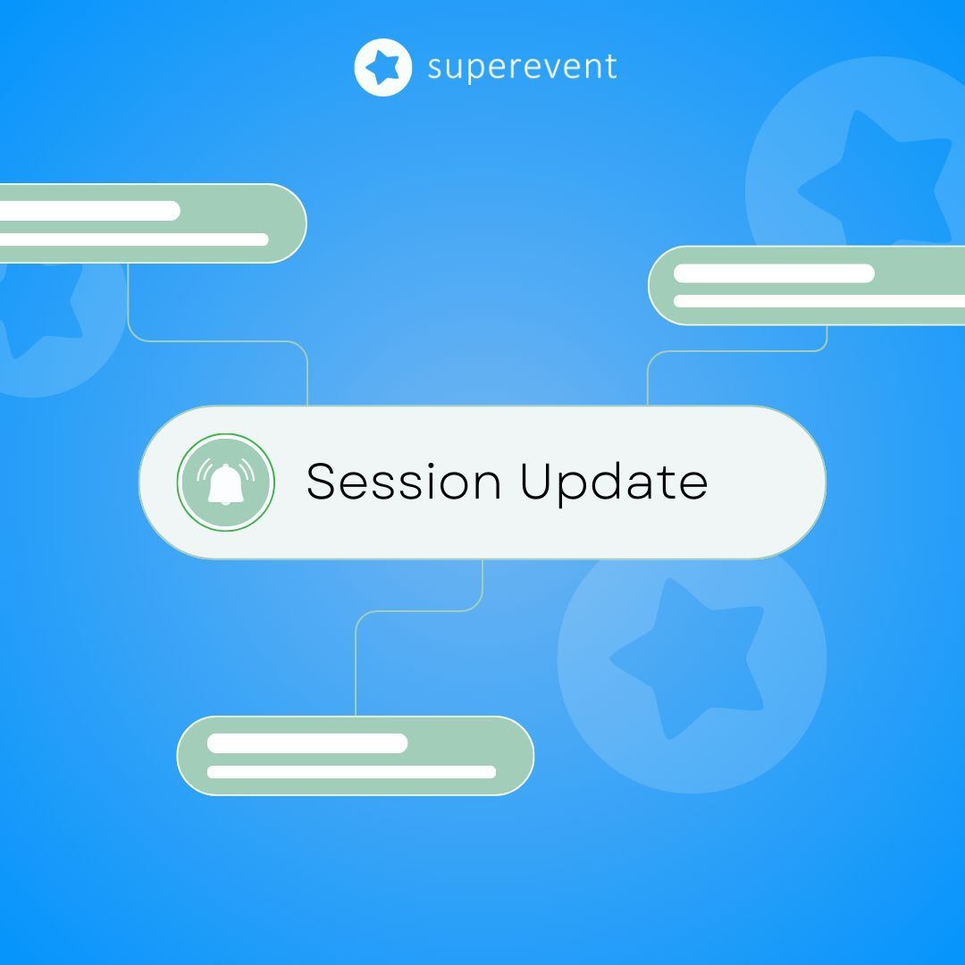 superevent_com's tweet image. ‼️ Last-minute schedule change? ‼️ Don't panic! 

Superevent's powerful broadcasting feature is a life saver 🛟 This feature in the standard price of Superevent!

📅 Book a FREE demo today → buff.ly/btnw3PW

#EventSolutions #TimeSaver #EventTech #CrisisManagement