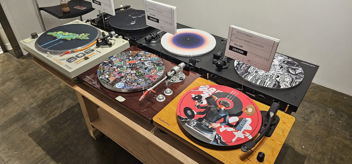 kxrlymiyagi's tweet photo. some artwork I did displayed at HMV record shop in Shibuya https://t.co/ulRoPhpjDX