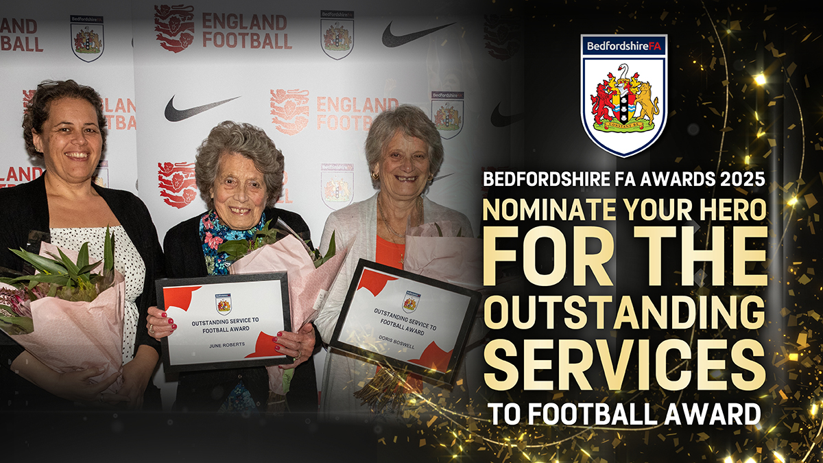 Bedfordshire FA (@bedsfa) on Twitter photo 🏆 BEDFORDSHIRE FA AWARDS 🏆
⌛️ Time is running out to nominate
✅ Make a nomination for the Outstanding Services to Football Award
Nomination link 👇 app.smartsheet.com/b/form/736f5a9…
Find out more 👇
bedfordshirefa.com/news/2025/feb/… 🏆 BEDFORDSHIRE FA AWARDS 🏆
⌛️ Time is running out to nominate
✅ Make a nomination for the Outstanding Services to Football Award
Nomination link 👇 app.smartsheet.com/b/form/736f5a9…
Find out more 👇
bedfordshirefa.com/news/2025/feb/…