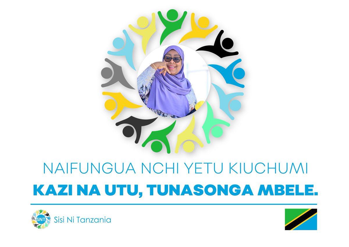 sisiniTanzania's tweet photo. KAZI NA UTU, TUNASONGA MBELE...
#sisinitanzania #maendeleo #tanzaniampya #sisinitanzaniampya #tanzaniayetu #tanzanianamaendeleo #tanzania #samiasuluhu #ssh #sisinitanzaniamakini #sisinitanzania #tanzaniabora #millardayo #updates #news #habari #habarimpya https://t.co/wJUKIGiq0f