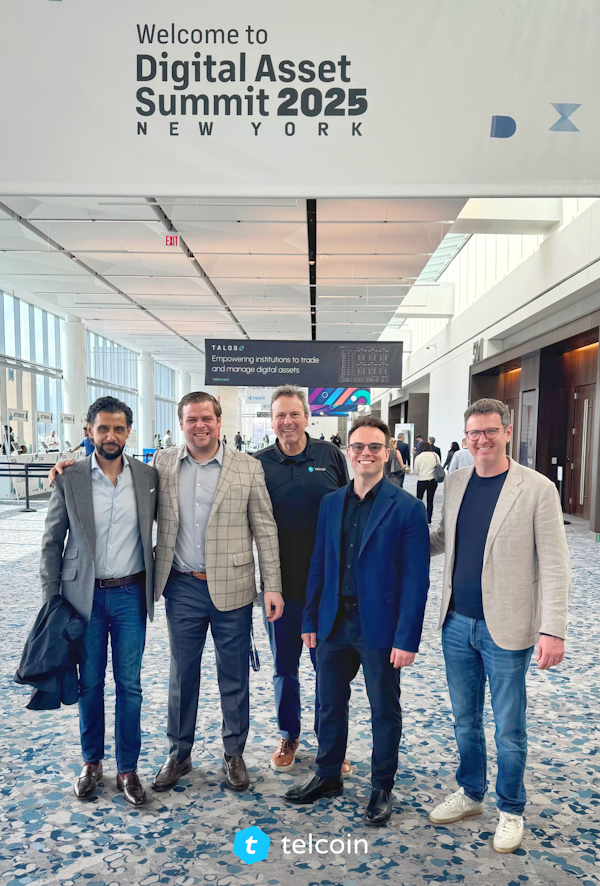 Thanks to <a href="/blockworksDAS/">Digital Asset Summit 2025</a> for a great event!

The team rubbed elbows with industry heavyweights, investors, and lawmakers in the perfect setting to spread the word about #Telcoin.

As <a href="/POTUS/">President Donald J. Trump</a> stated in his address to attendees, #crypto innovation in the US is here to stay! 🇺🇸