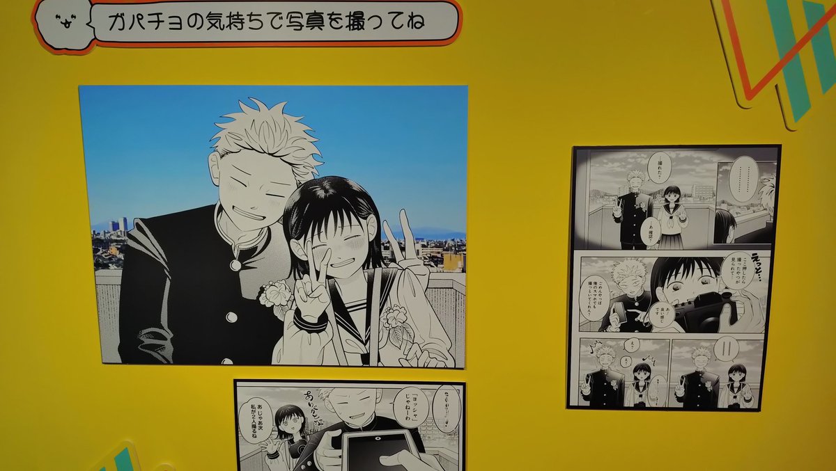 脳みそが完全に少女漫画脳になる空間だった。
何より目の前で高校生カップルが展示を回ってて頭の中で気ぶりジジイが騒いでた。 