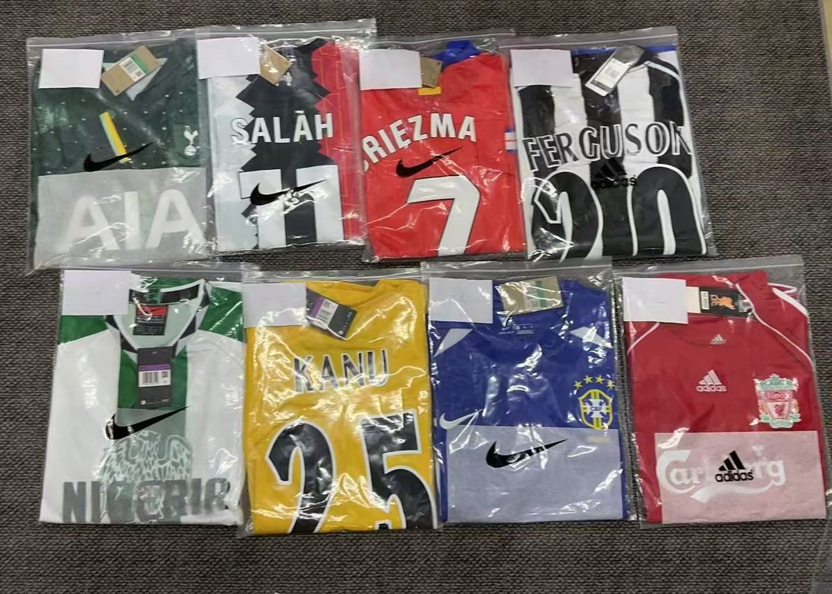 KitLegacy's tweet image. Orders Shipped to Customer! ✈️ 

- Free Shipping Across the Globe 
- Free Custom Name &amp;amp; Number Printing Available 
- Shirts Starting at Just €25

#tottenham #LiverpoolFC #atleticorealmadrid #NewcastleUnited #Nigeria #arsenal #brazil