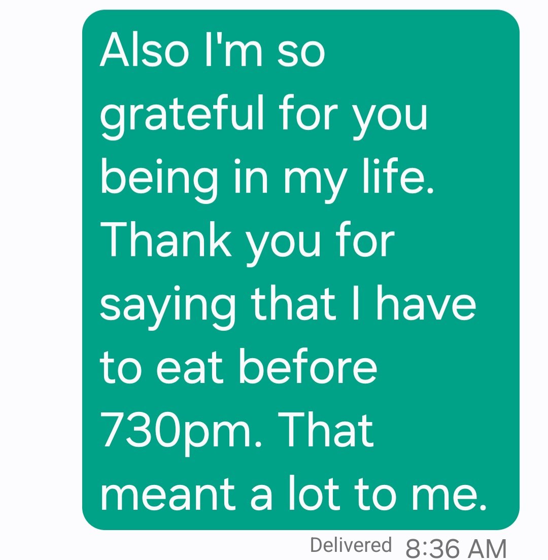 67DayChallenge's tweet photo. Do something long enough and people pick up on it. At first, they probably won't understand, but they see you are serious and consistent they might become your supporters. Important to Thank them when they do. #healthychallenge  #67daychallenge #thankful https://t.co/jPvhSmuAU0