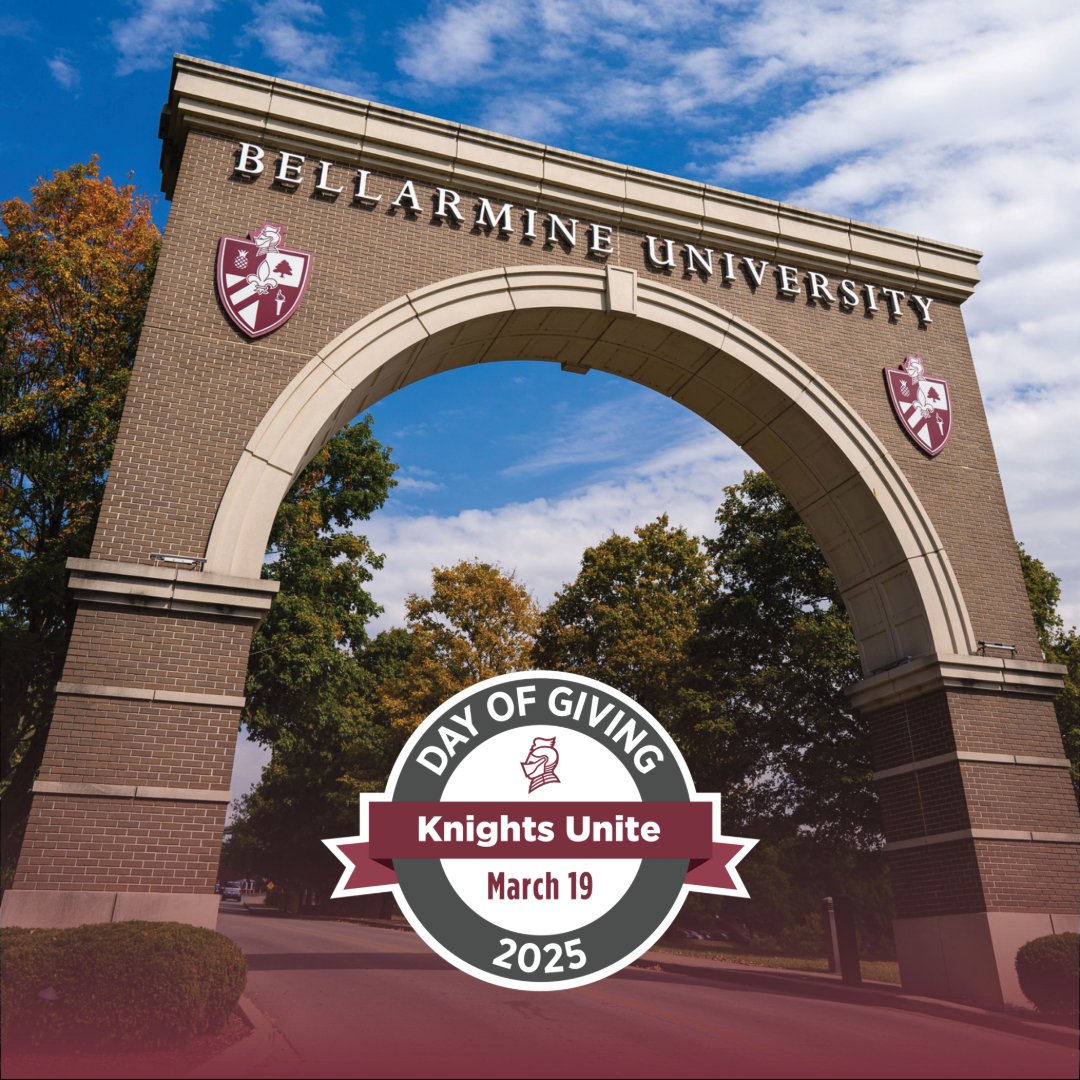 A sincere thank you to everyone who contributed to this year's Day of Giving. Your generosity directly impacts our Knights, helping make a Bellarmine education accessible and empowering future leaders to create meaningful change. #BUKnightsUnite

bellarmine.edu/dayofgiving