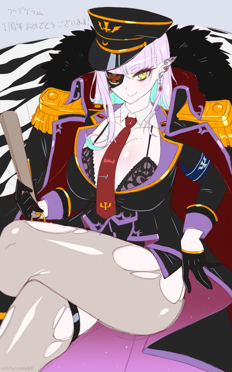 天獄天クゥデグラさんの新衣装を描かせていただきやした

モデリングは谷屋楽(=絹漉もめん) @taniya001 さん
ぐりぐり動くよ! 