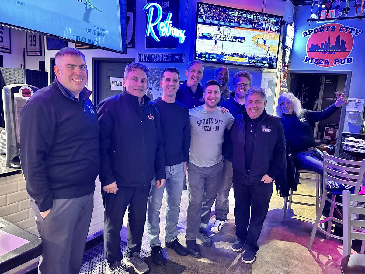 George Halcovage III (@coachgh3) on Twitter photo Great night supporting <a href="/CvCUpstateNY/">Coaches vs. Cancer-Upstate NY</a> & <a href="/CoachesvsCancer/">Coaches vs. Cancer</a> with some of Buffalo’s Best <a href="/SportsCityBflo/">SportsCity Pizza Pub</a> to kick-off <a href="/MarchMadnessMBB/">NCAA March Madness</a> !!! Great night supporting <a href="/CvCUpstateNY/">Coaches vs. Cancer-Upstate NY</a> & <a href="/CoachesvsCancer/">Coaches vs. Cancer</a> with some of Buffalo’s Best <a href="/SportsCityBflo/">SportsCity Pizza Pub</a> to kick-off <a href="/MarchMadnessMBB/">NCAA March Madness</a> !!!