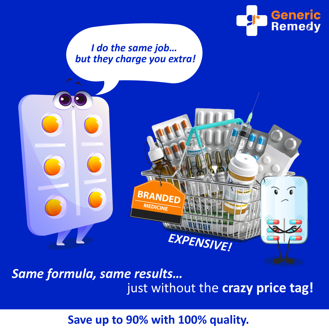 genericremedy's tweet photo. If medicines could talk, this is what they’d say! 😂
Branded or generic—the results are the same, but your wallet feels the difference!
🚀 Switch to smarter healthcare with Generic Remedy. Same quality, bigger savings!
#GenericVsBranded #SmartChoice #Pharmacy #healthy #happy https://t.co/mOLImGrSCD