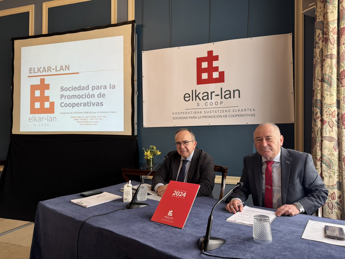 Konfekoop (@konfekoop) on Twitter photo <a href="/Elkarlanscoop/">Elkar-Lan S.Coop</a> impulsa 131 nuevas #Cooperativas en 2024 y presenta su Vigésimo Informe sobre Iniciativas Empresariales Cooperativas.
🔗bit.ly/ElkarLan2024
#CooperativasVascas <a href="/Elkarlanscoop/">Elkar-Lan S.Coop</a> impulsa 131 nuevas #Cooperativas en 2024 y presenta su Vigésimo Informe sobre Iniciativas Empresariales Cooperativas.
🔗bit.ly/ElkarLan2024
#CooperativasVascas