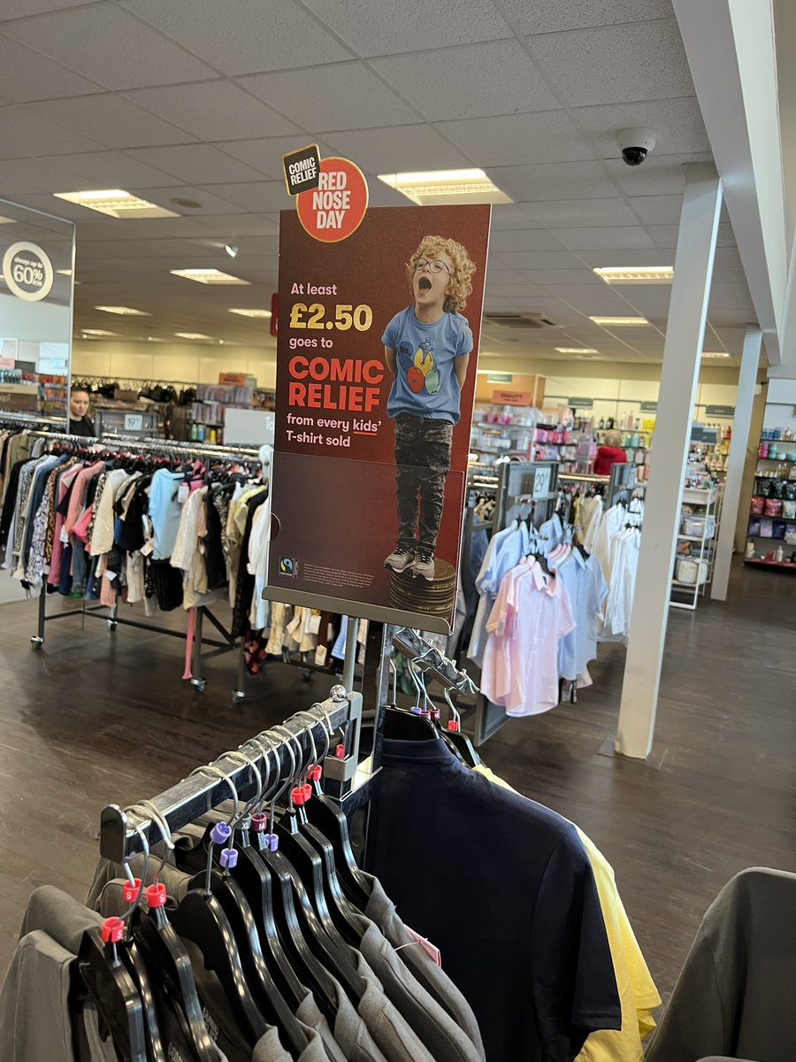JimBrooksPM's tweet photo. The star of this year’s #RedNoseDay #ComicRelief @TKMaxx_UK campaign, my eldest Oscar https://t.co/5pTito3t34