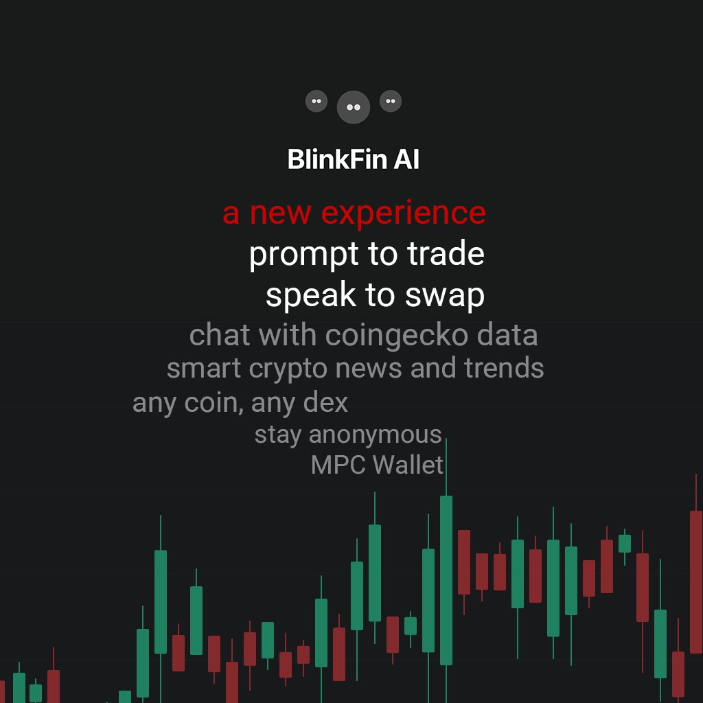 💡 Are you ready for the next generation of financial intelligence?
🔍 BlinkFin AI unlocks the power of artificial intelligence in the world of finance.

#BlinkFinAI #AI #Fintech #Crypto #Blockchain #ArtificialIntelligence #Finance #Startup