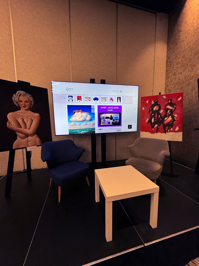 SMARTVerum's tweet photo. Wczorajsza licytacja przerosła nasze najśmielsze oczekiwania! 🔥 Aukcja odbywała się równolegle na żywo oraz online za pośrednictwem naszego dedykowanego panelu aukcyjnego. Sześć dzieł fizycznych i jedno wyjątkowe NFT – każde z nich znalazło nowego właściciela!
#TechOfTomorrow https://t.co/XdkBByZ3Ed