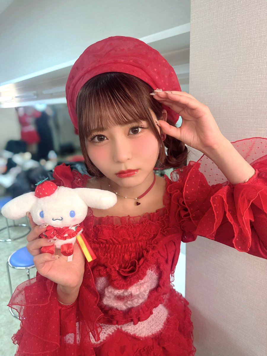 シナモンくんとおそろ ૮(꒪˙꒳˙꒪)ა🍓♡