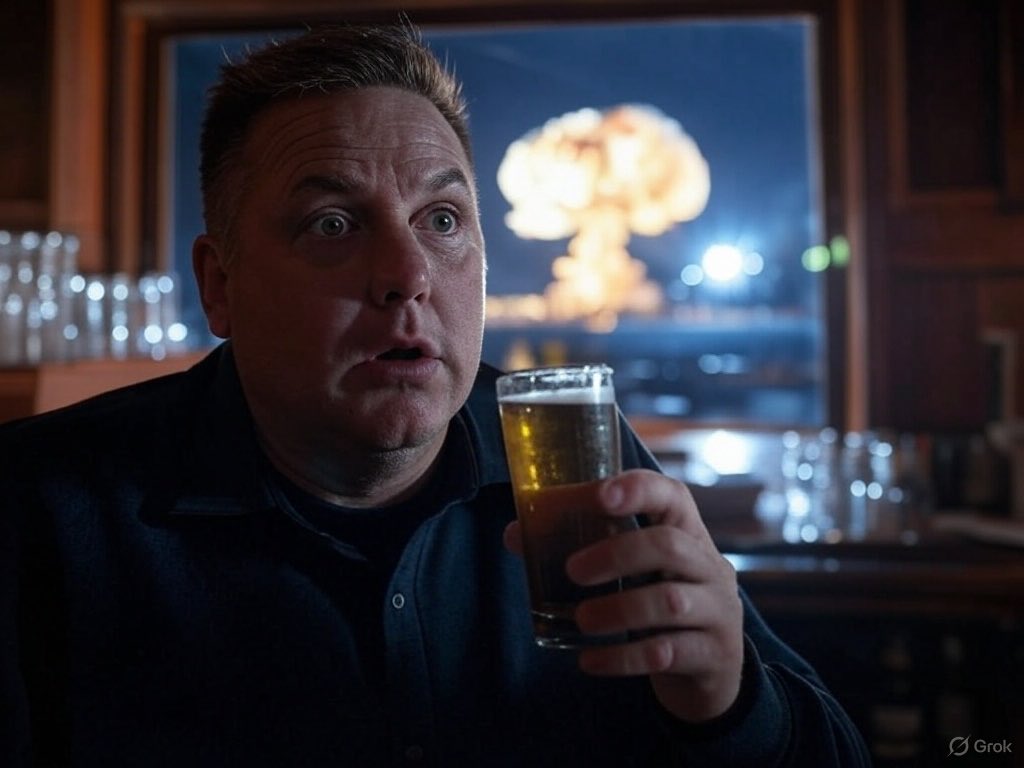 T’as pas inventé la poudre mais t’étais pas loin quand ça a pété !