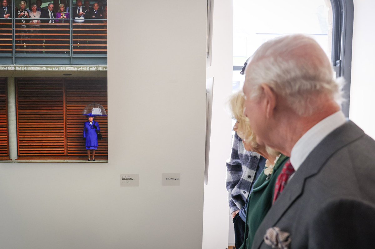 The King and Queen <a href="/RoyalFamily/">The Royal Family</a> visit 200-year-old local family business Hunters Bakery and Roe Valley Arts &amp; Cultural Centre in Limavady <a href="/CausewayCouncil/">Causeway Council</a> 📸