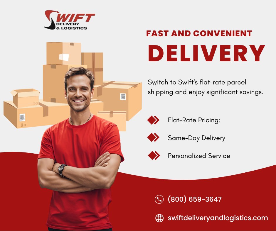 SwiftDL's tweet image. 💼 Business Solutions with Swift
Optimize your business operations with our reliable box delivery services, designed to save you time and money.
#BusinessShipping #SwiftSolutions #CostEffective #ReliableCourier #BoxDelivery