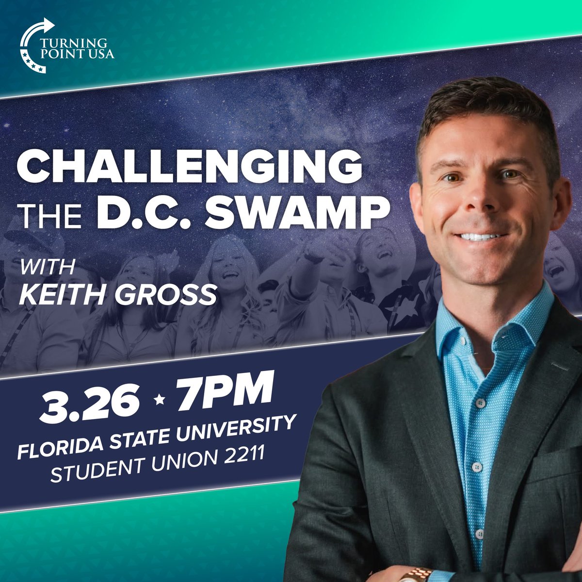 Owen Girard (@realowengirard) on Twitter photo America First patriot <a href="/KeithGrossFL/">Keith Gross</a> is loathed by the political establishment in D.C. and Tallahassee….
That’s exactly why Gen Z and the conservative grassroots love him!
We’re proud to host Keith on Wednesday and encourage FSU students to turn out and engage with a veteran America First patriot <a href="/KeithGrossFL/">Keith Gross</a> is loathed by the political establishment in D.C. and Tallahassee….
That’s exactly why Gen Z and the conservative grassroots love him!
We’re proud to host Keith on Wednesday and encourage FSU students to turn out and engage with a veteran