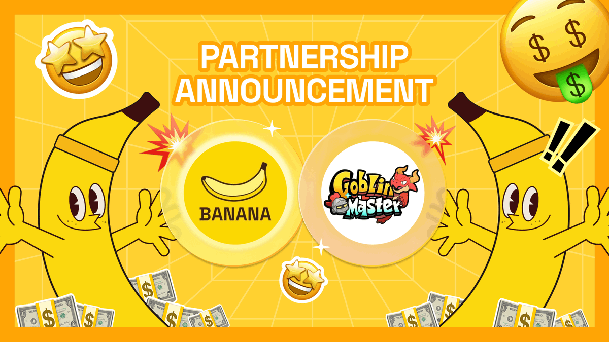 The Banana Game (@thebananagameee) on Twitter photo π We've partnered with <a href="/GoblinIntern/">π§Goblin Master Internππ©β¬οΈβ¬οΈ</a> - a casual boardgame with 1.3M users on LINE Messanger π
Time for you to assemble and breed goblin squads!
Play Goblin Master on LINE now: bridge.dappportal.io/dapp/N678909f9β¦ π We've partnered with <a href="/GoblinIntern/">π§Goblin Master Internππ©β¬οΈβ¬οΈ</a> - a casual boardgame with 1.3M users on LINE Messanger π
Time for you to assemble and breed goblin squads!
Play Goblin Master on LINE now: bridge.dappportal.io/dapp/N678909f9β¦
