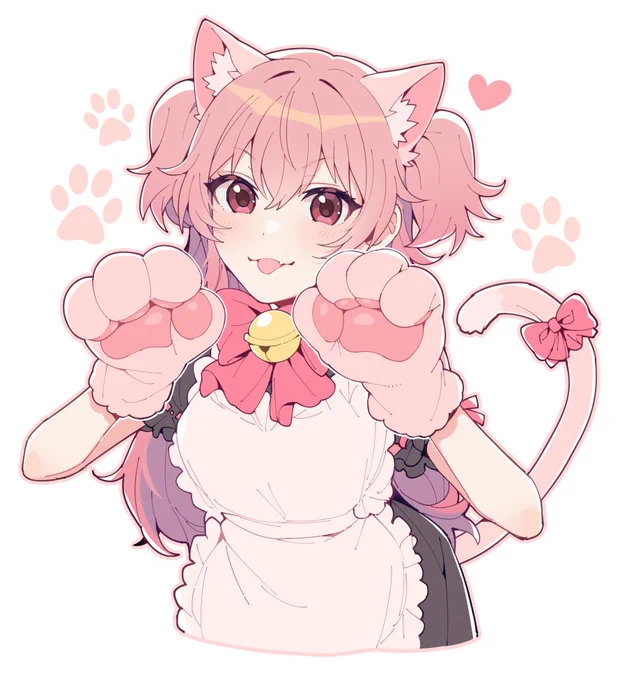 降幡さんが描いた猫耳愛莉が可愛かったので… 