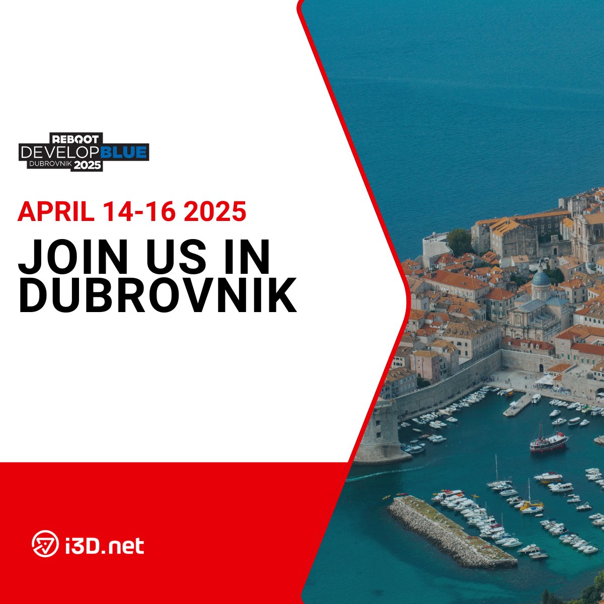 🎉<a href="/RebootDevelop/">Reboot Develop</a> Blue is marking its 10th anniversary, and the i3D.net team is thrilled to be part of this milestone! 

Have questions about game hosting or anything else? Michelle Tan and Jaume Molins will be there to answer them. 

☀️ See you in Dubrovnik!