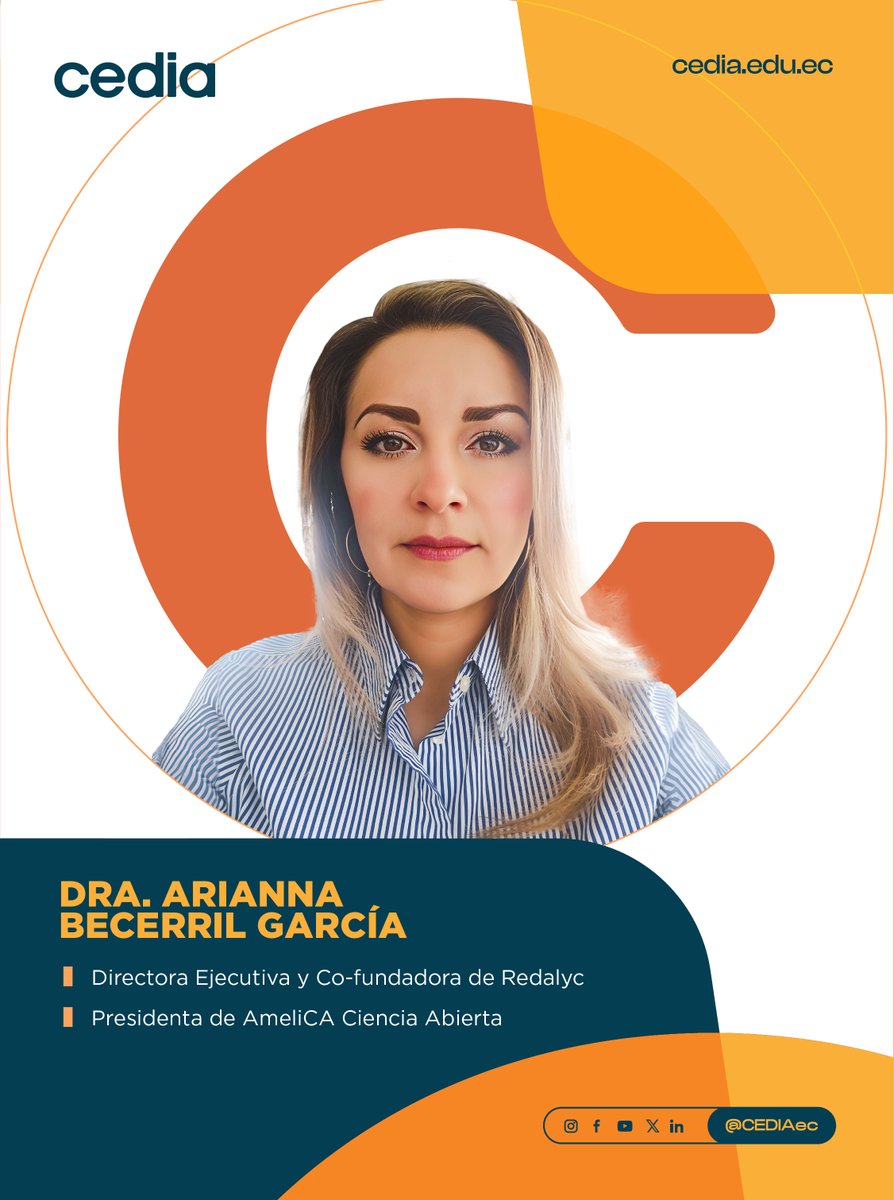 CEDIAec's tweet photo. 🚀 ¡No te pierdas nuestro #webinar sobre Criterios Editoriales de #Redalyc! 📚

Invitamos a una capacitación online exclusiva sobre el aseguramiento de calidad de revistas de acceso abierto y los criterios de evaluación para indexación en Redalyc.

🔍 ¡Aprende a mejorar la calidad y visibilidad de tu revista!

📅 Fecha: viernes, 28 de marzo de 2025.
🕒 Hora: 11h00.
🔗 Regístrate ahora: https://t.co/X88eh5zB1a

¡Inscríbete y lleva tus publicaciones al siguiente nivel!

#AccesoAbierto #RevistasCientíficas #CriteriosEditoriales