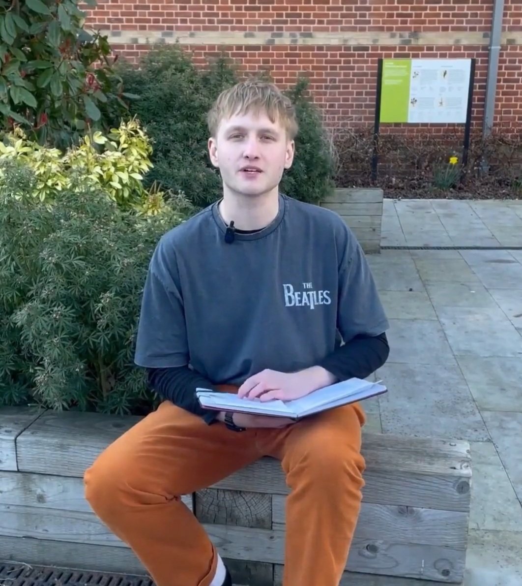 UOSEnglish's tweet image. Happy #WorldPoetryDay2025 everyone and a BIG congrats to Harry Searle, our MA Creative & Critical Writing student for being longlisted in this year's SNAP competition with his poem 'Vikings in the Second Meadow' 🌟 Well done, Harry! 🎉 #WritingCommmunity uos.ac.uk/study/ma-creat…
