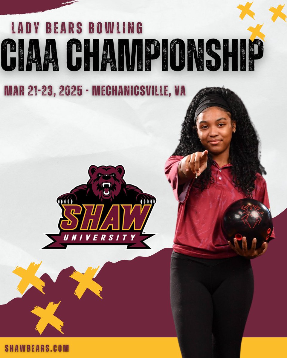WBOW | The Lady Bears are the 4th seed in this year's CIAA Championship scheduled for this weekend in Mechanicsville, VA. 

#ShawU | #BearWithUs
