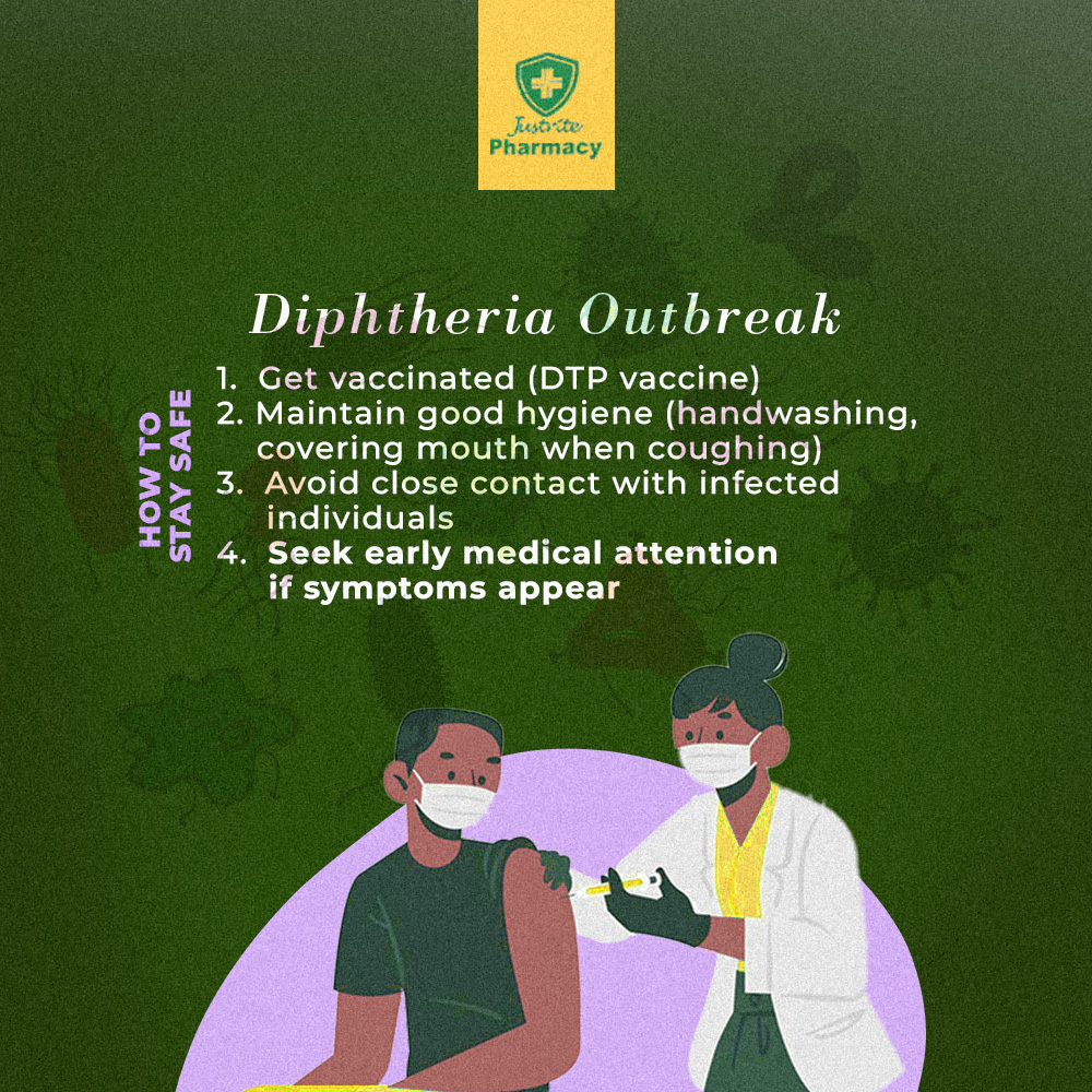 HealthGistJRX's tweet photo. Diphtheria Outbreak Alert
A bacterial infection affecting the throat &amp; airways, diphtheria spreads through respiratory droplets. Stay safe, get vaccinated, practice good hygiene &amp; seek early medical care. #HealthAlert 

(Tinubu Rivers R Kelly  New Music Friday) https://t.co/1HWnOGspPn