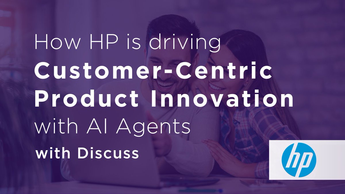 discuss_io's tweet photo. With Discuss, @HP's teams are directly engaged in customer conversations like never before and are surfacing actionable intelligence in minutes with #AI.
See how they're doing it β‘οΈ https://t.co/FI9D7wLoQN
#ProductInnovation #MarketResearch #InDepthInsights #CustomerStory https://t.co/Njkw1VpfaV