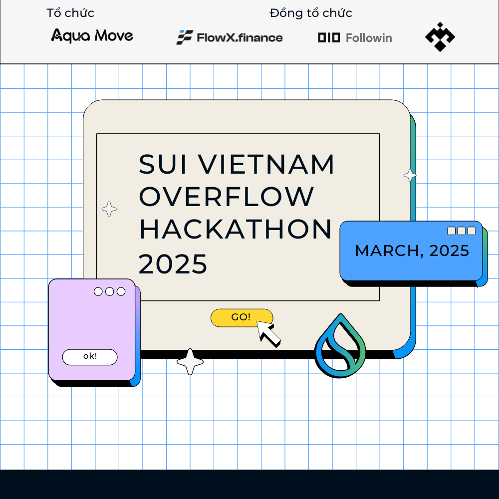 Web3lab_DAO's tweet image. 🚀 SUI VIETNAM OVERFLOW HACKATHON 2025 – REGISTRATION NOW OPEN!
Unleash your creativity with the Sui Vietnam Overflow #Hackathon 2025!
Are you passionate about blockchain technology? Do you want to develop groundbreaking #Web3 applications? This is your golden opportunity to…
