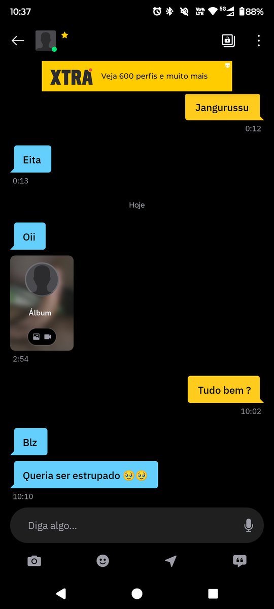 O grindr além de estar repleto de " héteros", ainda aparece essas coisas.. virou um submundo da dark web.