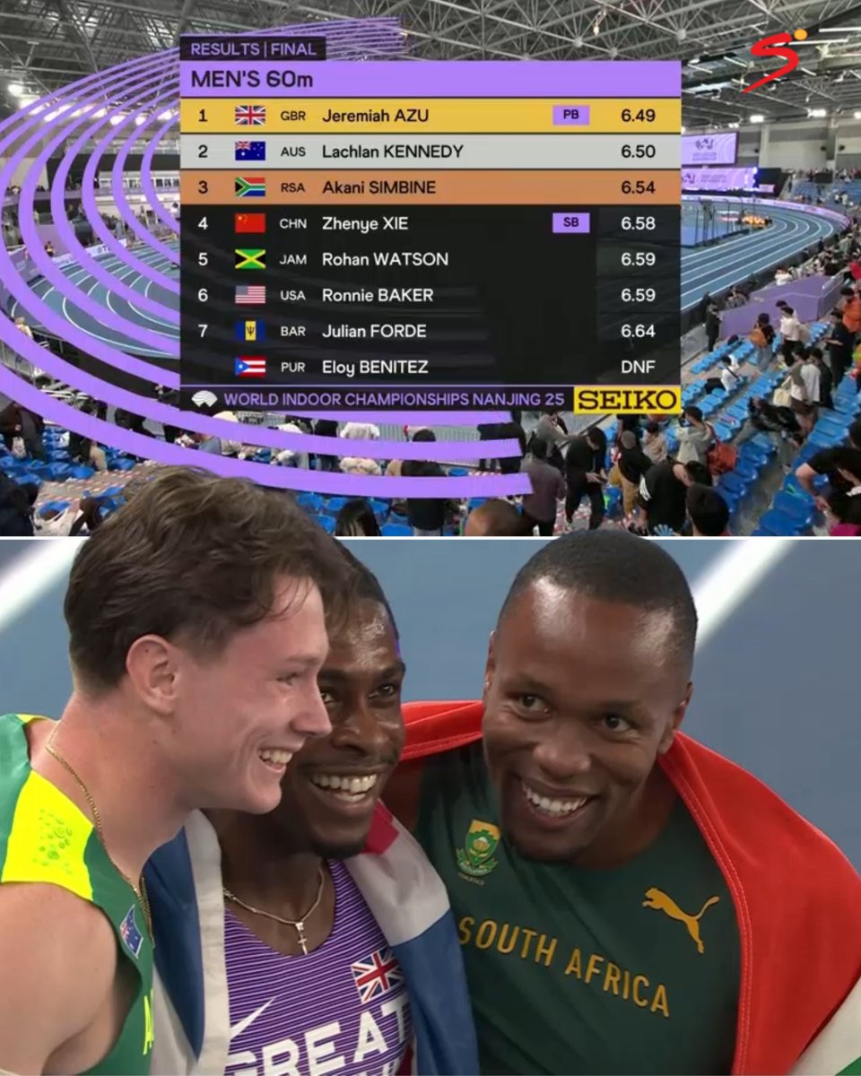 SuperSport 🏆 (@supersporttv) on Twitter photo Akani Simbine FINALLY gets his hands on an individual medal on the world stage 🏅 Akani Simbine FINALLY gets his hands on an individual medal on the world stage 🏅