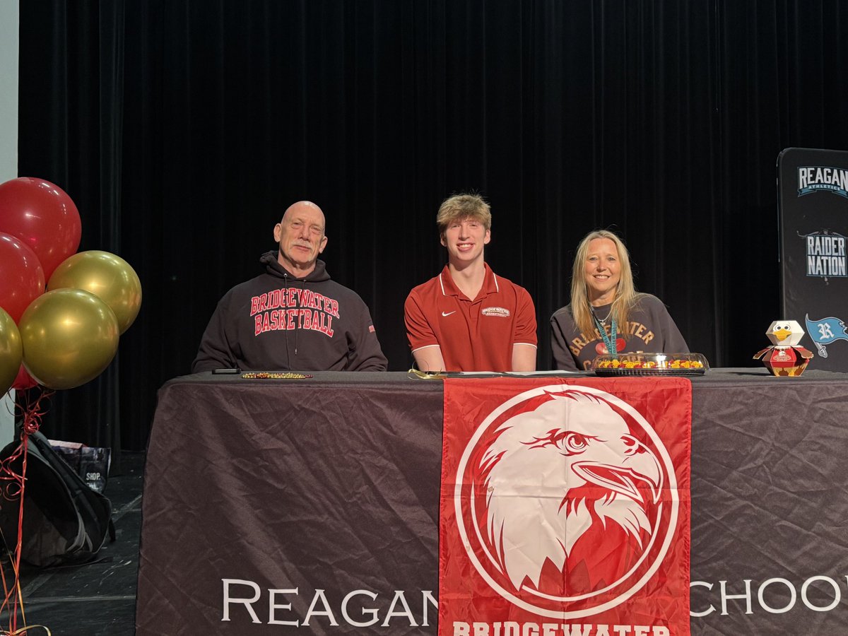 Brad Royal (@bradroyal_1) on Twitter photo Congrats to <a href="/jackson_lincoln/">Lincoln Jackson</a> on signing #NLI to play basketball at <a href="/BridgewaterNews/">Bridgewater College</a>. <a href="/BridgewaterMBB/">Bridgewater College Men's Basketball</a> is picking up a great player & even better student athlete. We're proud of you Lincoln! #wearepafftown #RaiderNation #oneschoolonecommunityonefamily <a href="/ReaganMBB/">Reagan Men's Basketball</a> <a href="/RRHSAthletics/">Reagan Athletics</a> Congrats to <a href="/jackson_lincoln/">Lincoln Jackson</a> on signing #NLI to play basketball at <a href="/BridgewaterNews/">Bridgewater College</a>. <a href="/BridgewaterMBB/">Bridgewater College Men's Basketball</a> is picking up a great player & even better student athlete. We're proud of you Lincoln! #wearepafftown #RaiderNation #oneschoolonecommunityonefamily <a href="/ReaganMBB/">Reagan Men's Basketball</a> <a href="/RRHSAthletics/">Reagan Athletics</a>