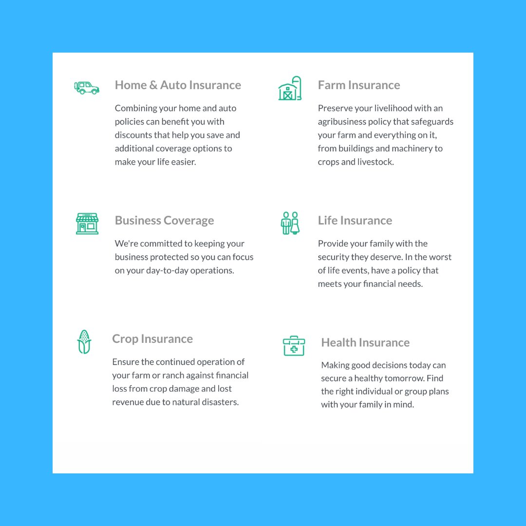 Edgewater_Blair's tweet image. Learn more from one of our amazing agents. Find a branch near you. 💪

#Insurance #EdgewaterInsurance #NebraskaInsurance #IowaInsurance #KansasInsurance #WurthMedia