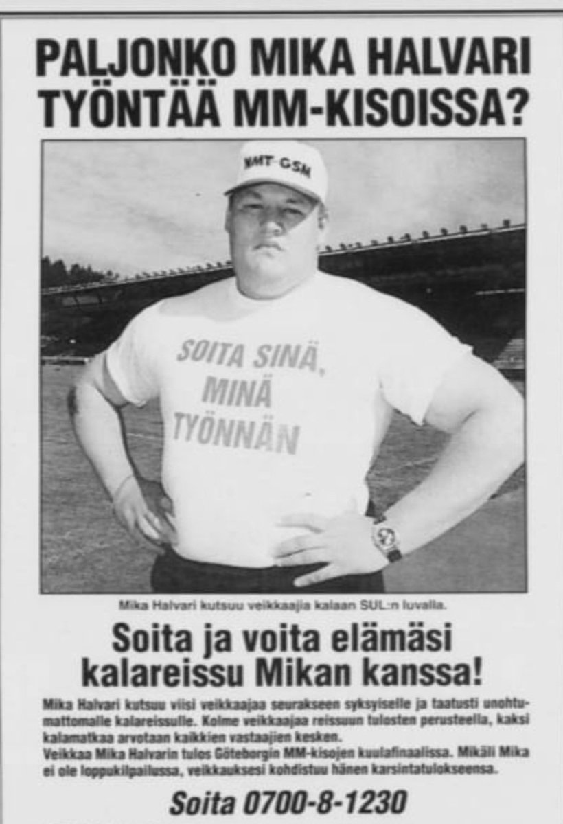 HarriPiironen's tweet photo. Nyt Sagan kannattaa rekrytoida managereikseen Keiju ja Seppo, jotta markkina-arvosta saadaan taottua kaikki eurot irti nyt, kun rauta on hehkuvan kuumaa. #mmhallit #Nanjing25 https://t.co/fXsoxGwJ9v