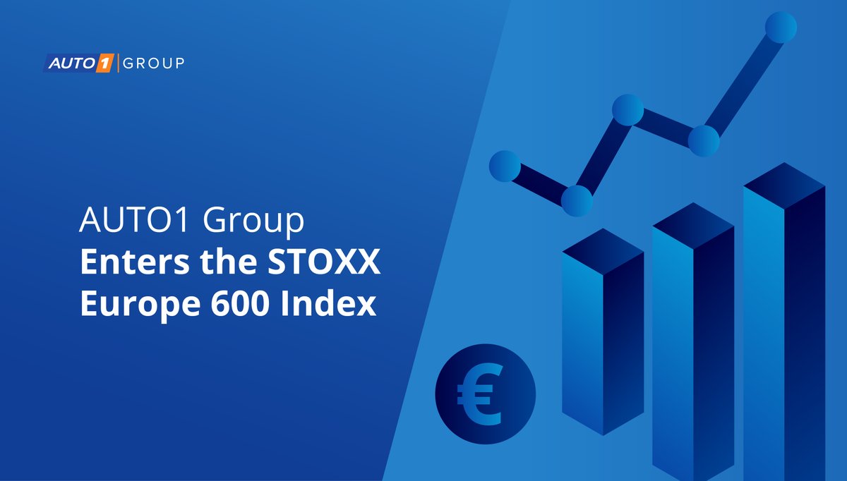 We are pleased to announce that AUTO1 Group will be added to the STOXX Europe 600 Index effective March 24, 2025. This highlights the company’s achievements and increasing significance in the European equity market 🚀

Read more: auto1-group.com/press/pressrel…