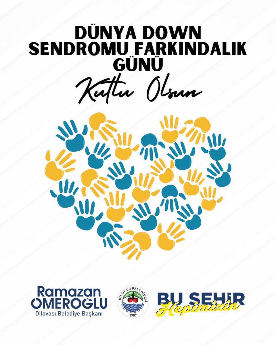 romeroglu41's tweet photo. Bugün dünyanın en güzel gülüşlü insanlarının günü…

Gülen yüzleri hiç solmasın.🤲

“21 Mart Dünya Down Sendromu Farkındalık Günü” kutlu olsun. https://t.co/jygf1IB0JY