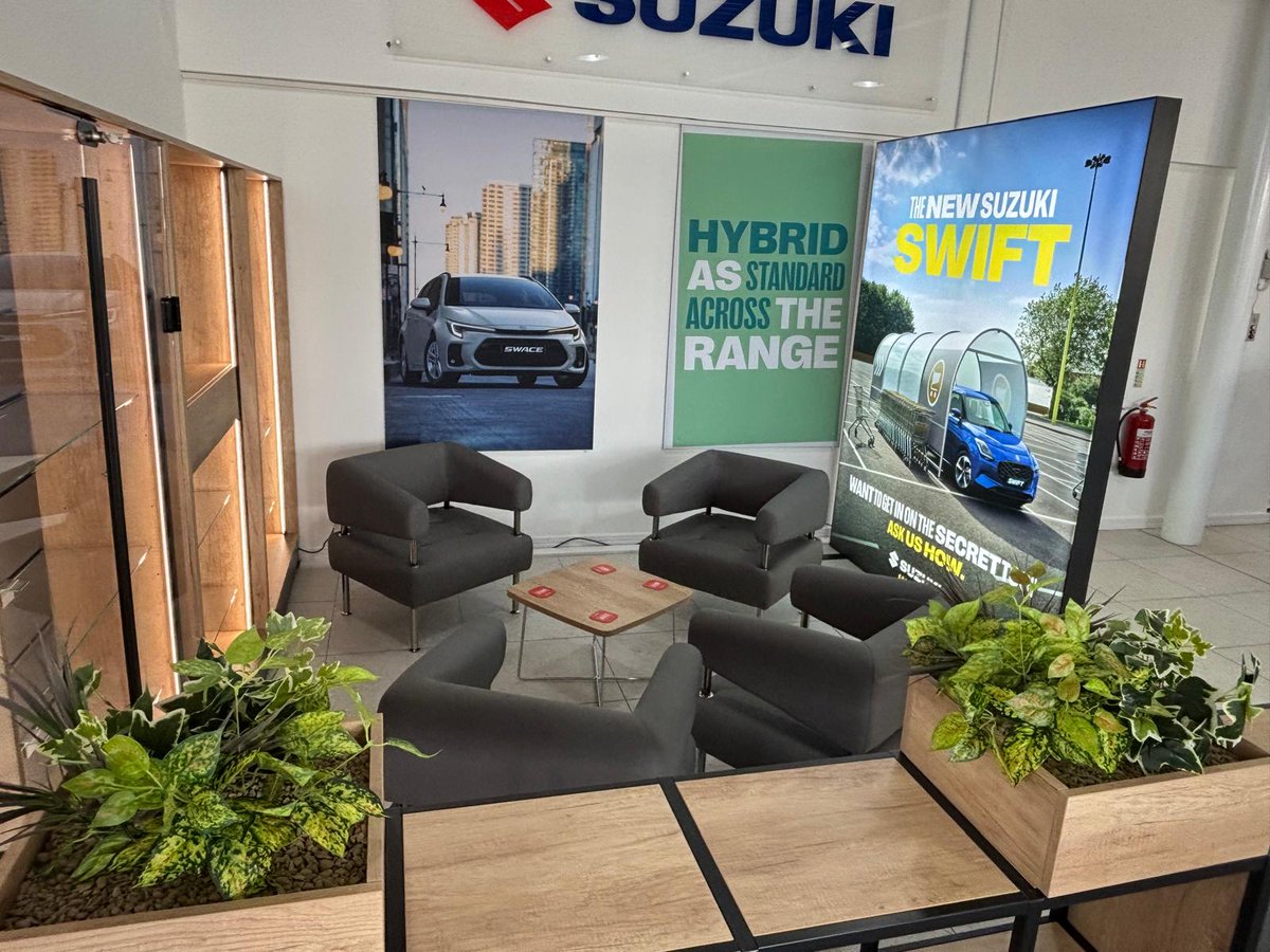 Our New Suzuki centre in Leicester is now open!

Our new dealership will provide customers with even greater access to our award-winning range of vehicles and help provide early awareness Suzuki’s first fully electric car, e Vitara, which will be in showrooms later this Summer!