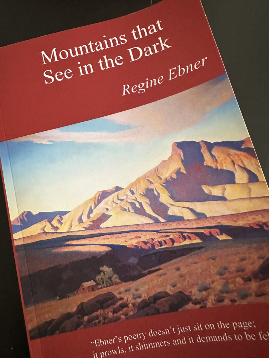Zaina (@zr_ghani) on Twitter photo On World Poetry Day I’m reading <a href="/RegineEbner/">Regine Ebner</a>’s beautiful new collection, which truly captures the splendour of the desert and arrests the senses in aromas of nutmeg, lavender, and saffron. Each poem takes you on a soulful, shamanic journey, and I love it! 💜 On World Poetry Day I’m reading <a href="/RegineEbner/">Regine Ebner</a>’s beautiful new collection, which truly captures the splendour of the desert and arrests the senses in aromas of nutmeg, lavender, and saffron. Each poem takes you on a soulful, shamanic journey, and I love it! 💜