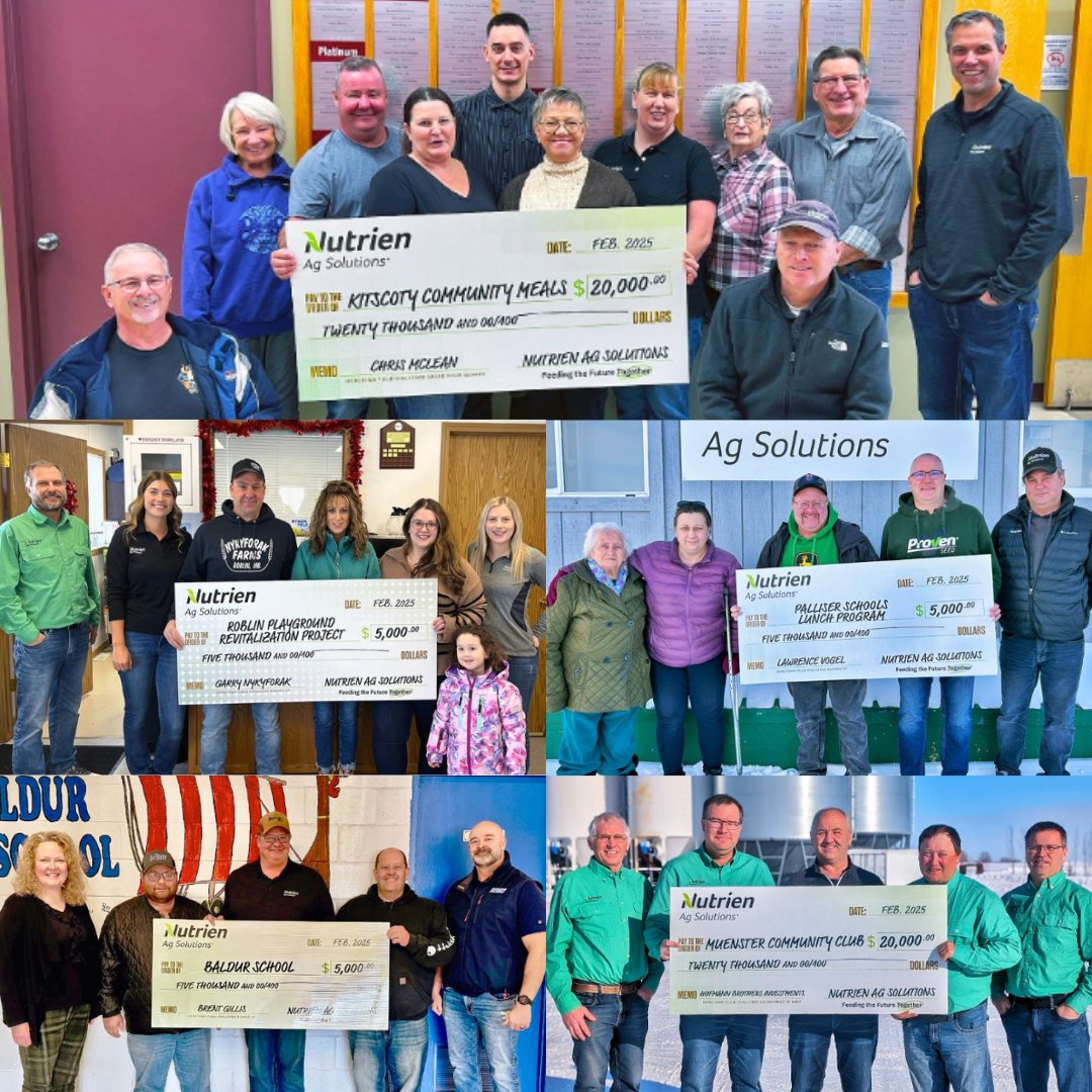 Calling all growers! Win the opportunity to give a $20,000 investment to a project or charity of your choice with the Hometown Yield Challenge. Winners are selected based on the highest yields recorded in each area. Apply before April 11, 2025, at bit.ly/4j1iZ9x
