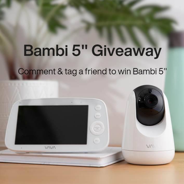 letsvava's tweet photo. 🎁 Giveaway Alert – Win a Bambi 5'' for FREE! 🎁

💬 Comment on this post &amp; tag a friend who’d love it too!
🎉 Randomly pick 3 lucky winners from the comments!

📅 Winners announced on March 28th!

Tag, comment, and get ready to win! 🍀✨

#VAVA 
#VAVABABYMONITOR #VAVAGiveaway https://t.co/pTKeORz7xL