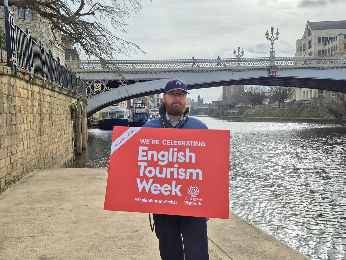 Happy English Tourism Week! ✨

Led by <a href="/VisitEngland/">VisitEngland</a>, this week celebrates the vital role tourism plays in the economy. In York alone, tourism contributed £1.8 billion in 2023 and supported over 16,000 jobs, helping to sustain local shops, markets, attractions, and restaurants.