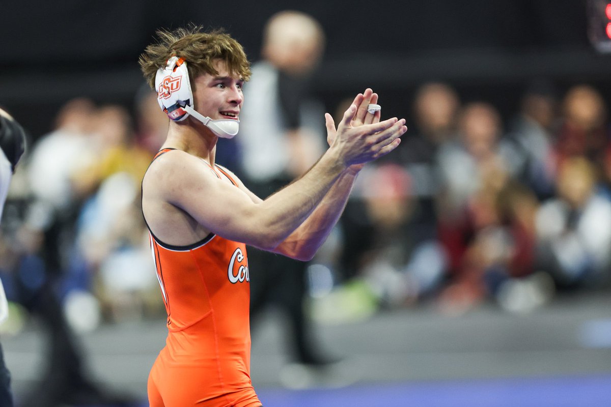 CowboyWrestling's tweet photo. ELECTRIC.

#GoPokes l @troyspratley125 https://t.co/WsmBKHCv3S