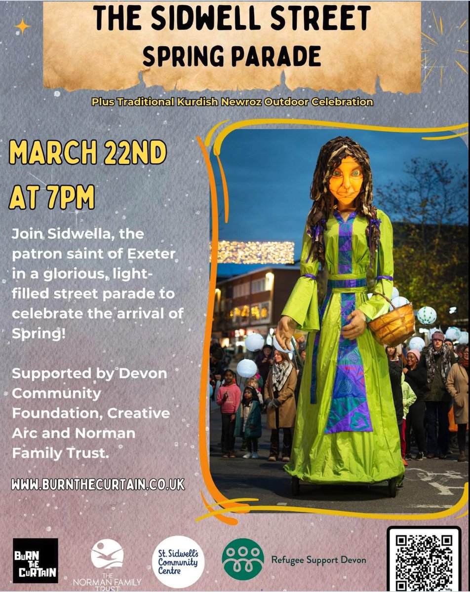 kurdishdevon's tweet photo. Come and celebrate the Kurdish New year, Newroz;  Everyone is welcome at this community event. 
It is on Saturday 22nd March, at 7pm on Sidwell Street in Exeter. 

Newroz li gellê Kurdîstan Pîroz be… #NewrozPîrozbe…
Bijî Newroz, bijî berxwedan, bijî azadî!
#HappyNewroz https://t.co/NN1wjWYpZ4