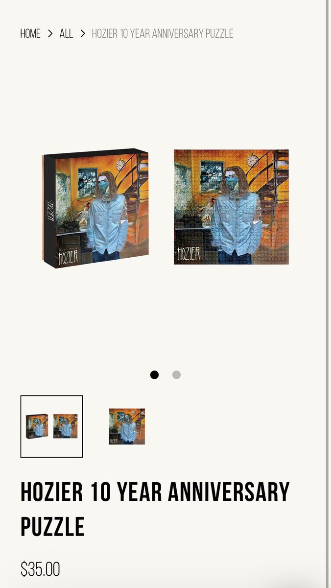 OK WHO WANTS TO COME OVER AND DO THE HOZIER PUZZLE WITH ME ?!?!