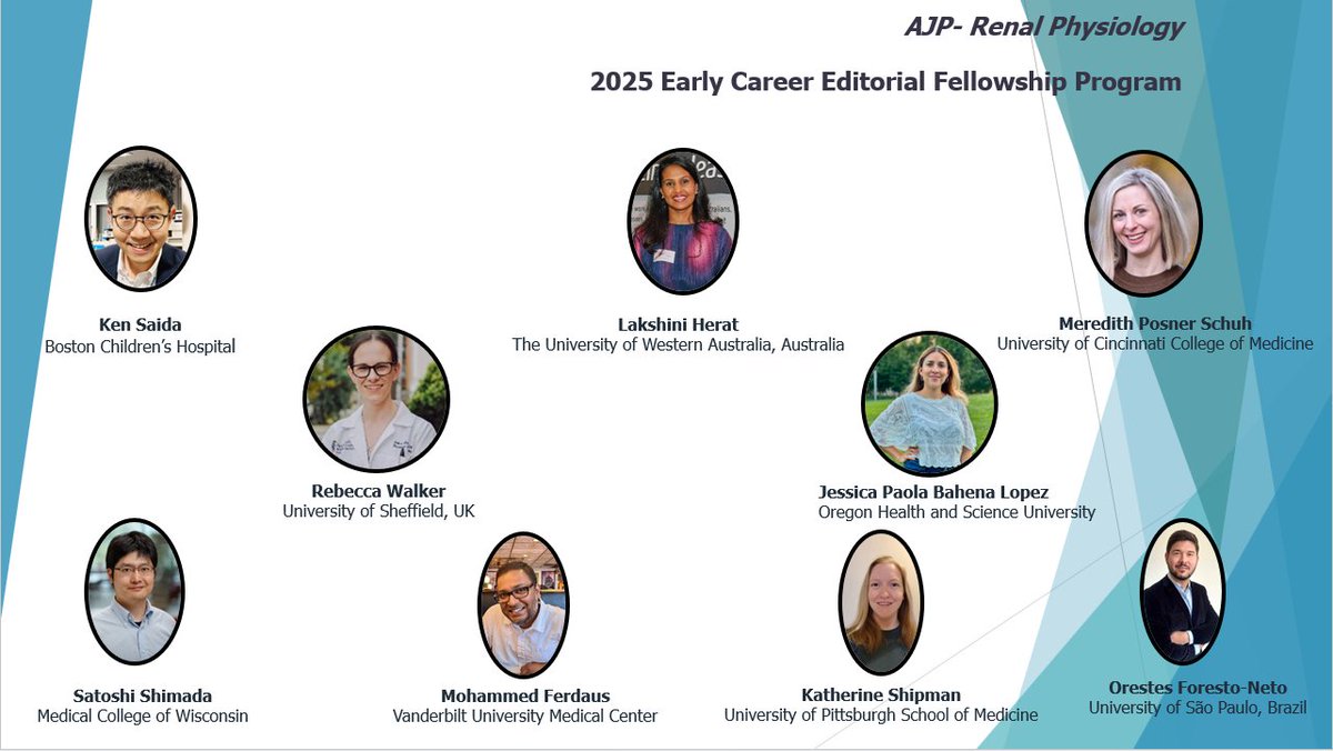 AJP Renal (@ajprenal) on Twitter photo 🚨 Exciting News! 🚨
We're thrilled to welcome the 2025 #fellows of our #AJPRenal Early Career Editorial Fellowship Program! 👏🏽👏🏽👏🏽
ow.ly/UL6I50Vmbx5
<a href="/BostonChildrens/">Boston Children's</a> <a href="/UCincyMedicine/">UC College of Medicine</a> <a href="/sheffielduni/">The University of Sheffield</a> <a href="/OHSUNews/">OHSU News</a> <a href="/MedicalCollege/">Medical College of Wisconsin</a> <a href="/VUMCDiscoveries/">Vanderbilt University Medical Center</a>
<a href="/pitt_medicine/">University of Pittsburgh School of Medicine</a> <a href="/ForestoNeto/">Orestes Foresto-Neto</a> 🚨 Exciting News! 🚨
We're thrilled to welcome the 2025 #fellows of our #AJPRenal Early Career Editorial Fellowship Program! 👏🏽👏🏽👏🏽
ow.ly/UL6I50Vmbx5
<a href="/BostonChildrens/">Boston Children's</a> <a href="/UCincyMedicine/">UC College of Medicine</a> <a href="/sheffielduni/">The University of Sheffield</a> <a href="/OHSUNews/">OHSU News</a> <a href="/MedicalCollege/">Medical College of Wisconsin</a> <a href="/VUMCDiscoveries/">Vanderbilt University Medical Center</a>
<a href="/pitt_medicine/">University of Pittsburgh School of Medicine</a> <a href="/ForestoNeto/">Orestes Foresto-Neto</a>